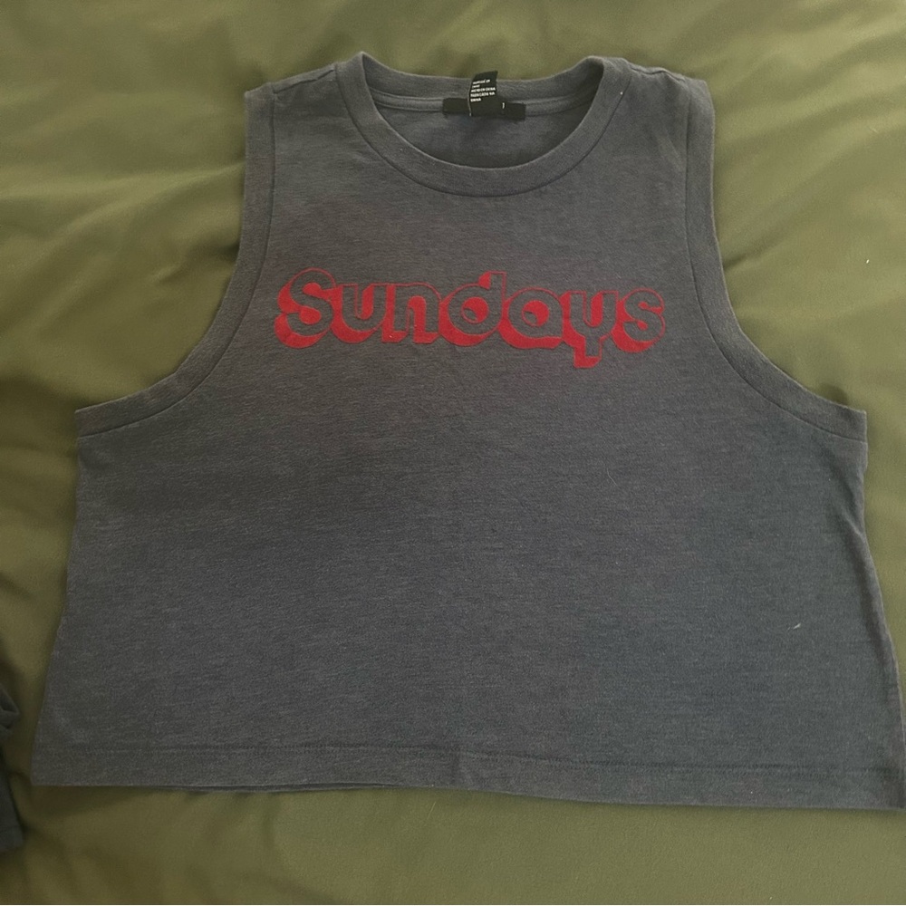 Forever 21 Cropped Tank top- t-shirt